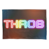 SlipperyJoe's throb regenboogachtige gradiënt dik Kussensloop (Voorkant)