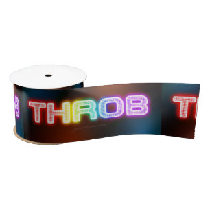 SlipperyJoe's throb regenboogachtige gradiënt dik  Lint