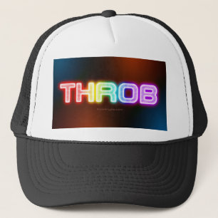 SlipperyJoe's throb regenboogachtige gradiënt dik  Trucker Pet