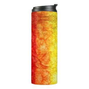 SlipperyJoe's tie-dye vlag regenboog in iets organ Thermosbeker