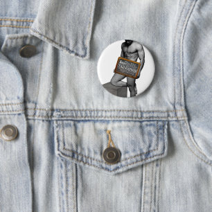 SlipperyJoe's traditionele Thanksgiving gespierde Ronde Button 5,7 Cm