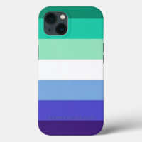 SlipperyJoe's trans-inclusieve gay mannen vlag pal