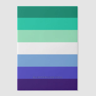 SlipperyJoe's trans-inclusieve vlaggencode voor ho Vellum Uitnodigingen
