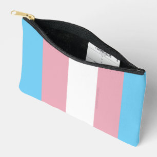 SlipperyJoe's transgender trotskleurenvlag zichtba Etui