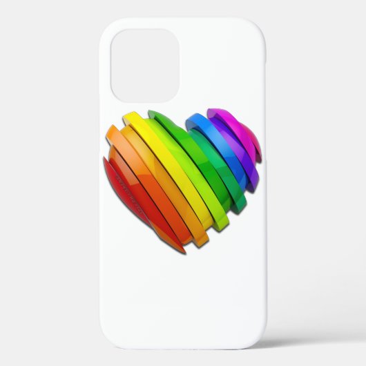 SlipperyJoe's trots hartvorm meerdere horizontaal Case-Mate iPhone Case (Achterkant)