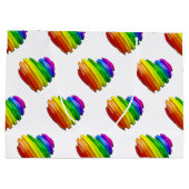 SlipperyJoe's trots hartvorm meerdere horizontaal Groot Cadeauzakje (Achterkant)