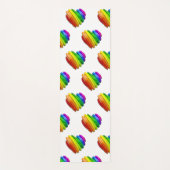 SlipperyJoe's trots hartvorm meerdere horizontaal Yogamat (Voorkant)