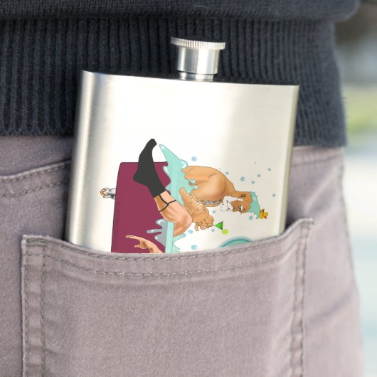 SlipperyJoe's twee homoseksuele mannen houden van Flacon (Voorbeeld)