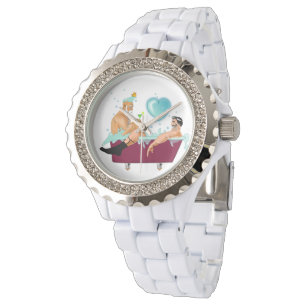 SlipperyJoe's twee homoseksuele mannen houden van  Horloge