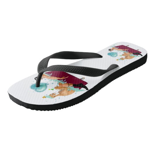 SlipperyJoe's twee homoseksuele mannen houden van Teenslippers (Schuin)