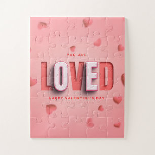SlipperyJoe's Valentijnsdaggeschenken romantische Legpuzzel