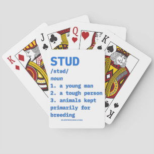 SlipperyJoe's verdovende dierenwoordenboek b Pokerkaarten