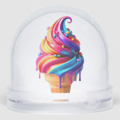 SlipperyJoe's vibrante crème glacée cone classique (Arrière)