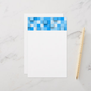 SlipperyJoe's vierkanten maken kunst mozaïek moder Briefpapier