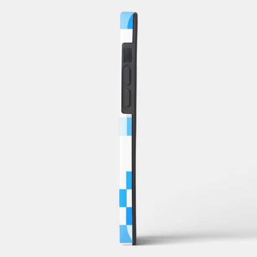 SlipperyJoe's vierkanten maken kunst mozaïek moder Case-Mate iPhone Case (Achterkant / Links)