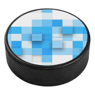 SlipperyJoe's vierkanten maken kunst mozaïek moder Hockey Puck