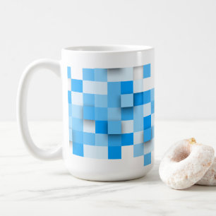 SlipperyJoe's vierkanten maken kunst mozaïek moder Koffiemok