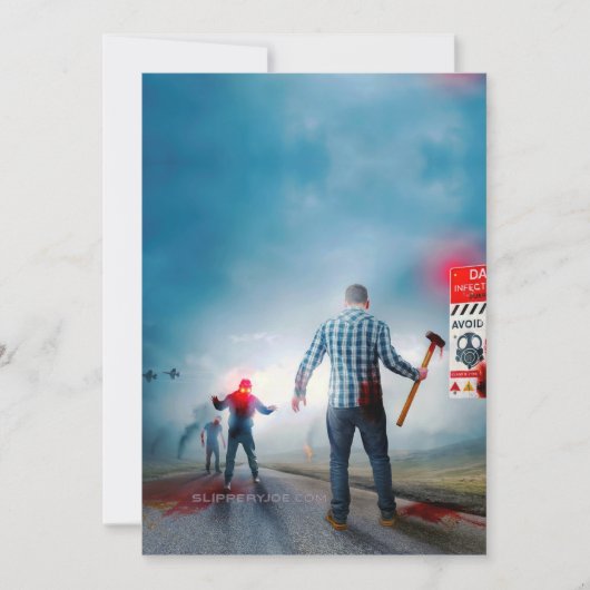 SlipperyJoe's vrolijke Halloween gloeiende ogen zo Feestdagenkaart (Voorkant)