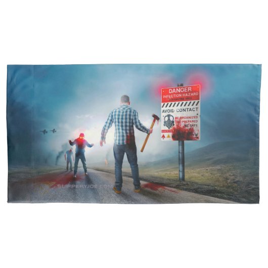 SlipperyJoe's vrolijke Halloween gloeiende ogen zo Kussensloop (Voorkant)