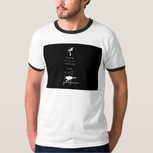SlipperyJoe's wiskunde van de Wetenschap T-shirt