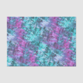 slipstream digihatch - blauwgroen en paarse: tissuepapier