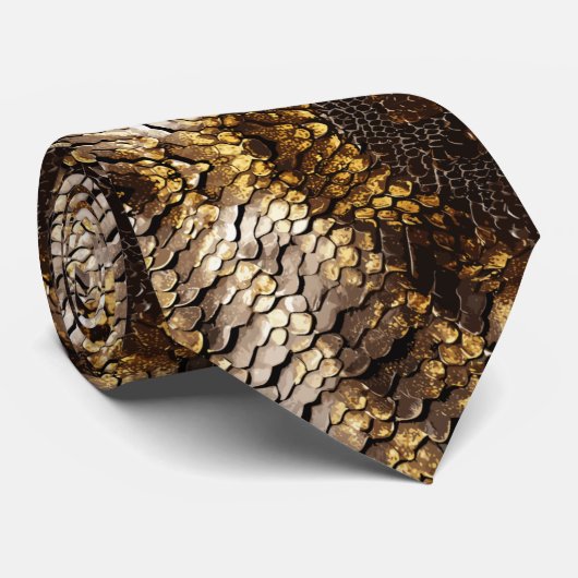 Slithering Chic Stropdas (Opgerold)