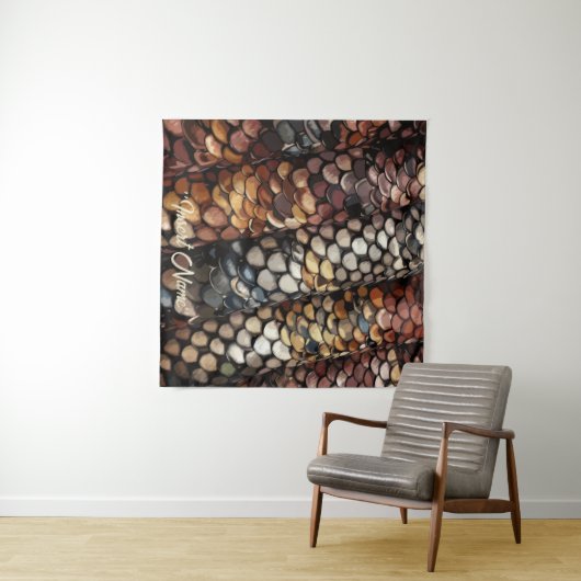 Slithering Chic Wandkleed (In Situ (horizontaal))