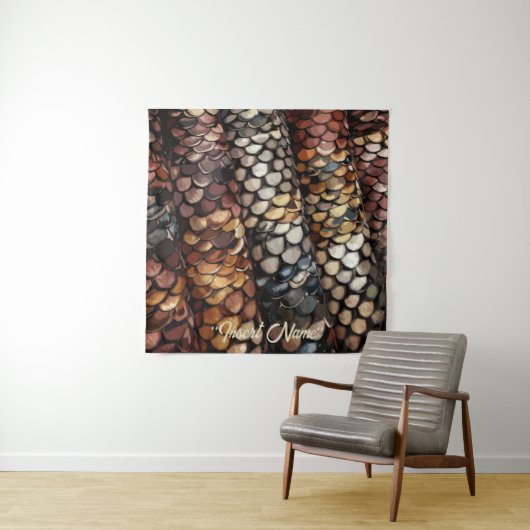 Slithering Chic Wandkleed (In situ)