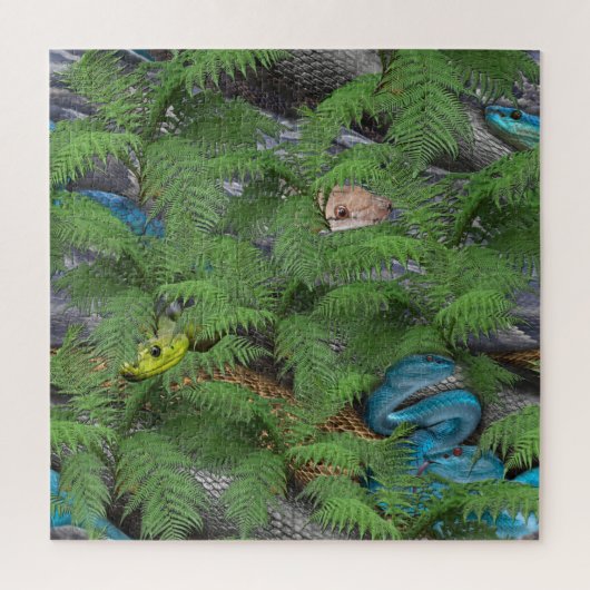 Slithery, sneaky Snakes Legpuzzel (Verticaal)