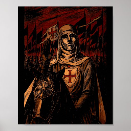 Sliver Mask King Baldwin Iv Meme The Leper King Wa Poster (Voorkant)