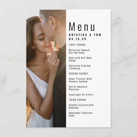 Sliver of a Photo Menu (Devant)