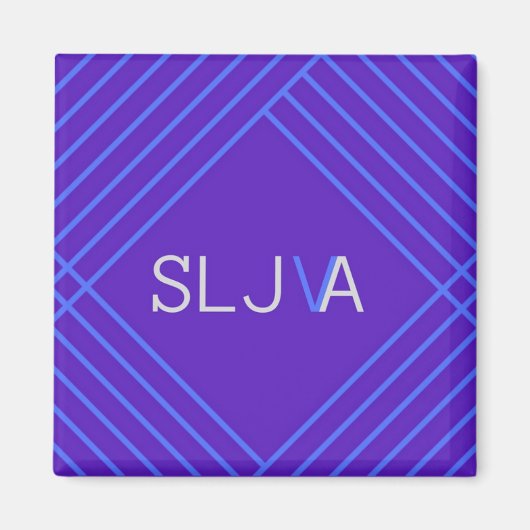 SLJ-VA-logo Magneet (Voorkant)