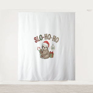 Slo Ho Xmas Sloth Wandkleed