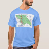 SLO Plaatsnamen MAP T-shirt (Voorkant)