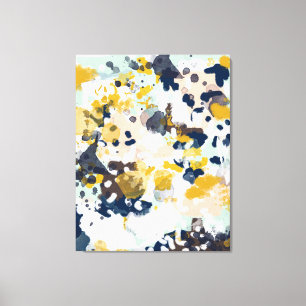 Sloaan - Abstracte canvaswandkunst Canvas Afdruk