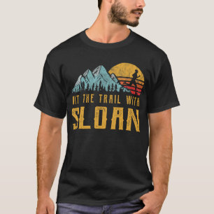 SLOAN-familie loopt - steek het spoor met SLOAN T-shirt