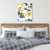 Sloane - peinture murale en toile Abstraite (Insitu(Chambre))