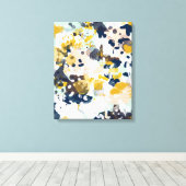 Sloane - peinture murale en toile Abstraite (Insitu (Plancher de Bois))