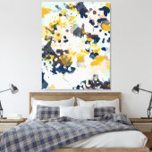 Sloane - peinture murale en toile Abstraite (Insitu(Chambre))