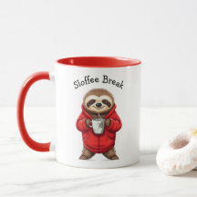 Sloffee Break Funny Coffee Mug