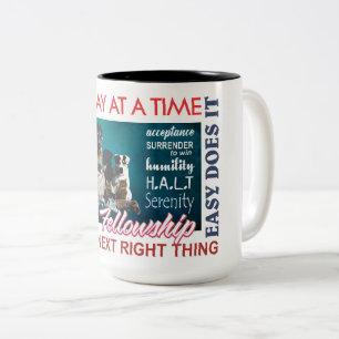 slogan de bourse de récupération mug 25