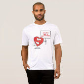  Slogan Heart Healthy T-shirt (Voorkant volledig)