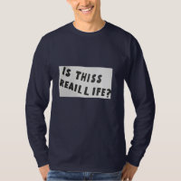 Slogan imprimé T-shirt pour hommes