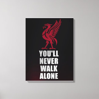 Slogan Liverpool - YNWA Canvas Afdruk