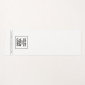 Slogan Mantra Promotion (logo bedrijfsnaam) Yogamat (Voorkant (horizontaal))