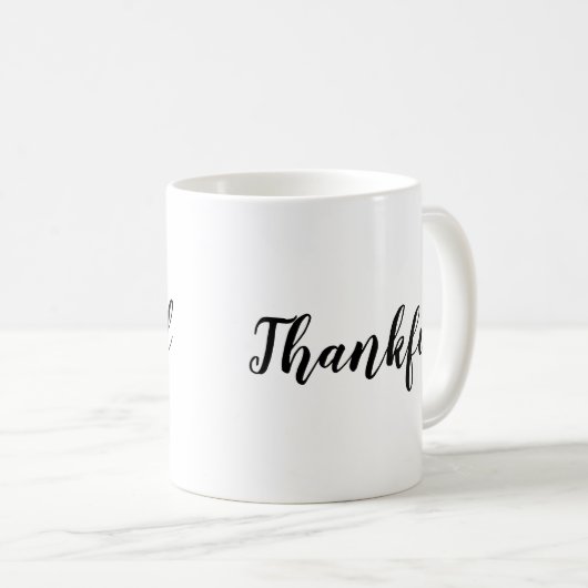 Slogan Mug | Merci | Devis (Devant droit)