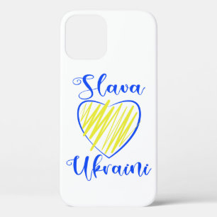 Slogan Slava Ukraine Glory naar het hart van Oekra iPhone 12 Pro Hoesje