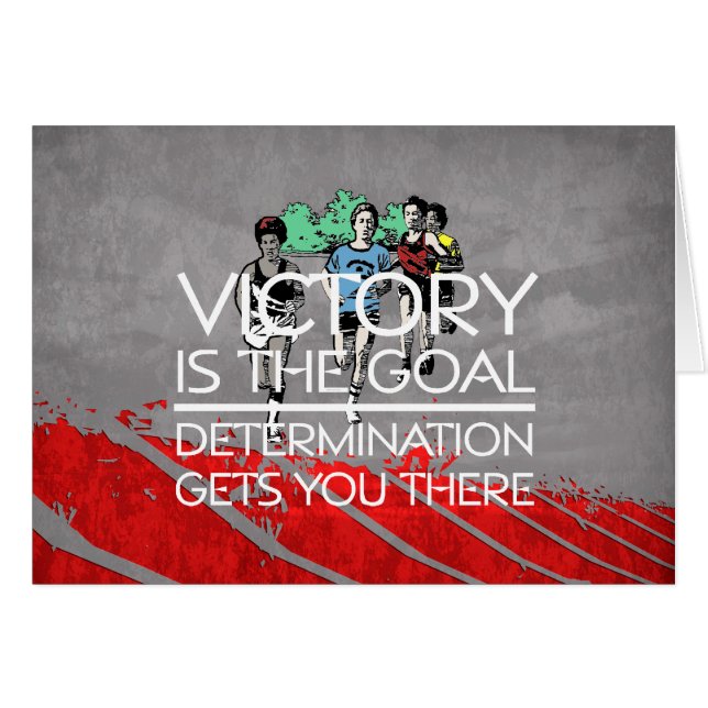 Slogan SUPÉRIEUR de victoire de voie (Devant horizontal)