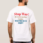 Slogan T-Shirt (Achterkant)