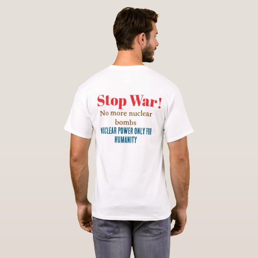 Slogan T-Shirt (Achterkant volledig)